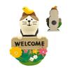 Cat Magnet Fridge Sticker With Strong Magnetic Diy Decor For Kitchen Organization