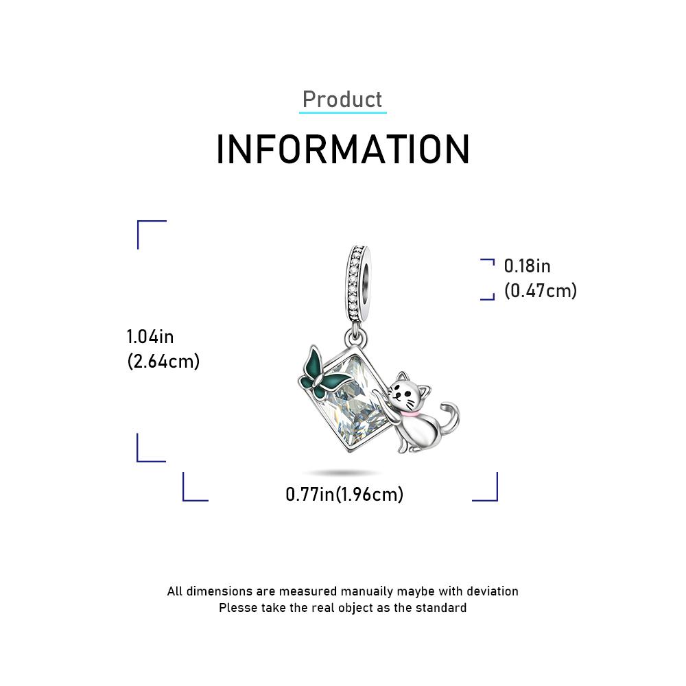 Animals Series Original Charms Beads Copper Dog Cat Pets Fit Bracelet Diy Lovely Pendants For Woman Fashion Jewelry