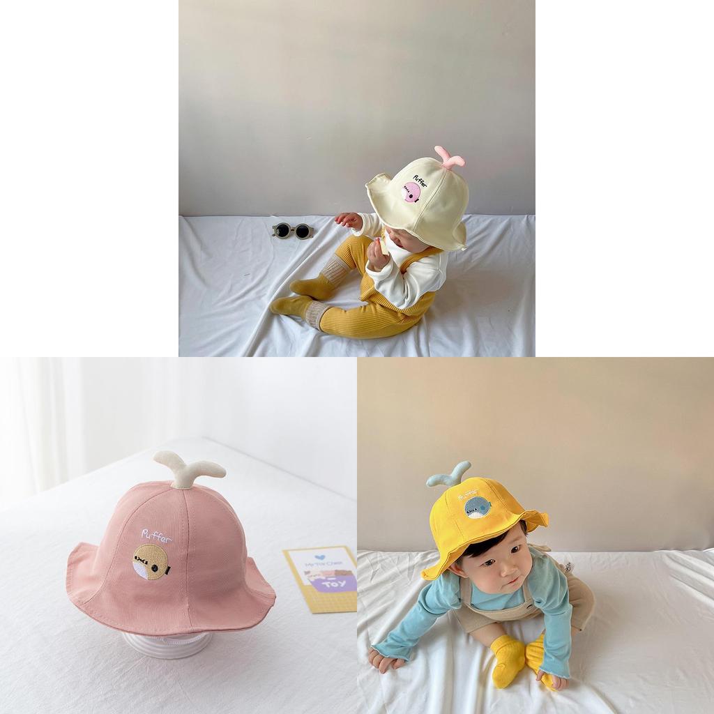 Baby Boy Girl Sun Hat With Wide Brim For Spring Summer Uv Protection