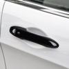 Glossy Black Exterior Door Handle Cover Trim Set 8PCS For Jeep Compass 2017-2025