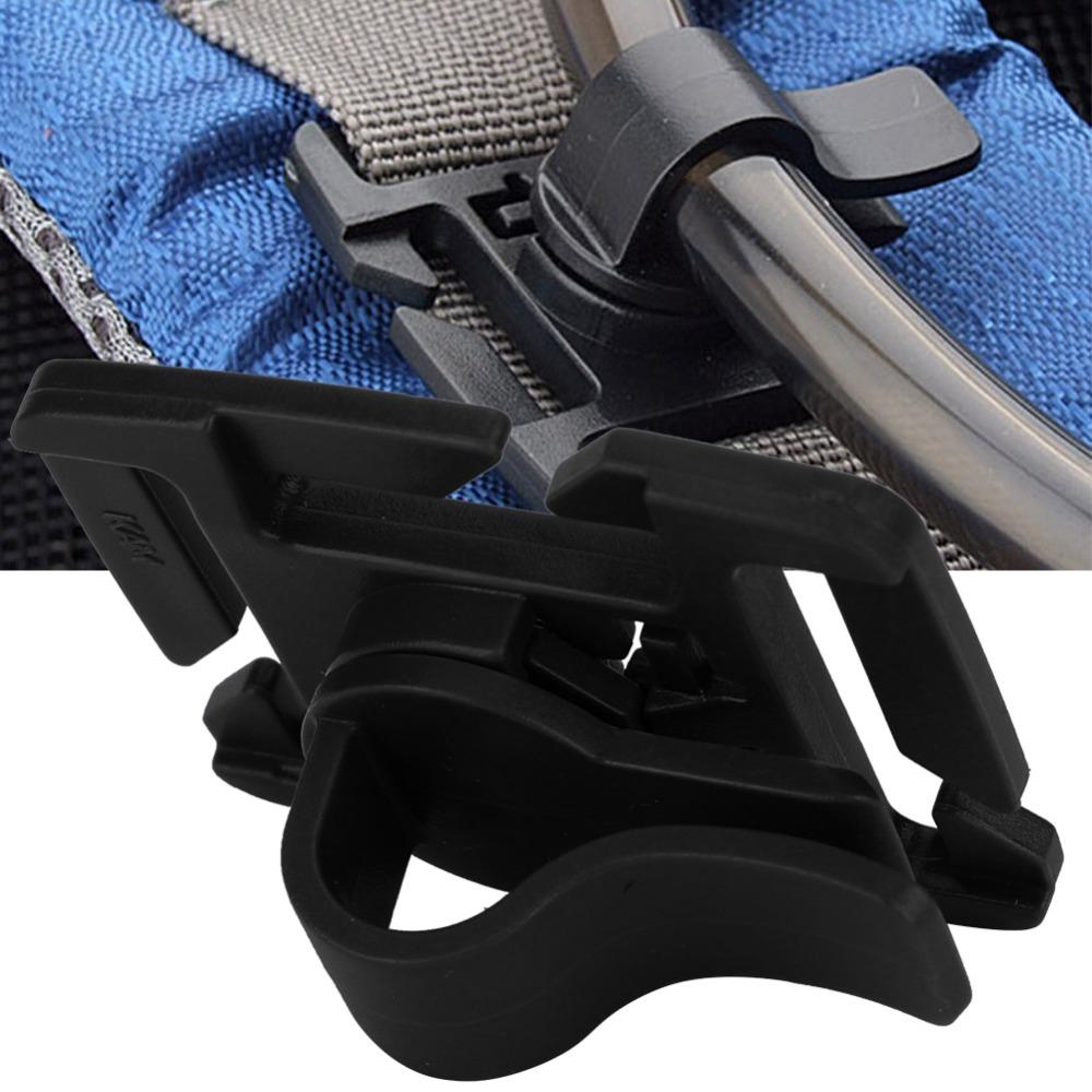 10 Pezzi Clip Leggere per Tubo di Idratazione Clip Regolabile per Tubo dell'Acqua Fibbia Resistente per Zaino Outdoor