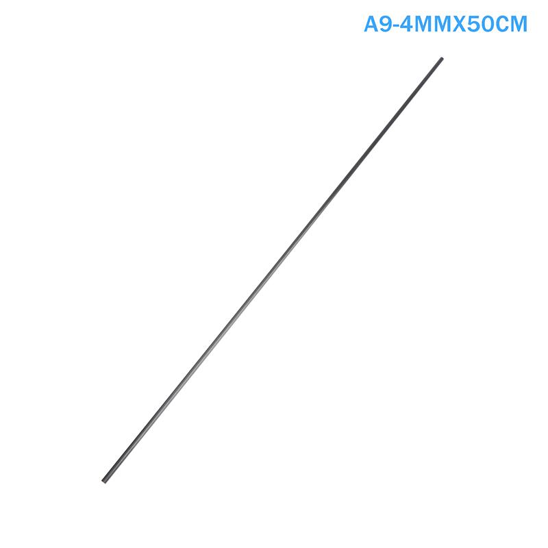 Black Solids Carbon Fiber Black Rod Dia 0.5-8MM 500MM Reinforcement Rod High Strength Light Weight Insulation Kite Pole For DIY