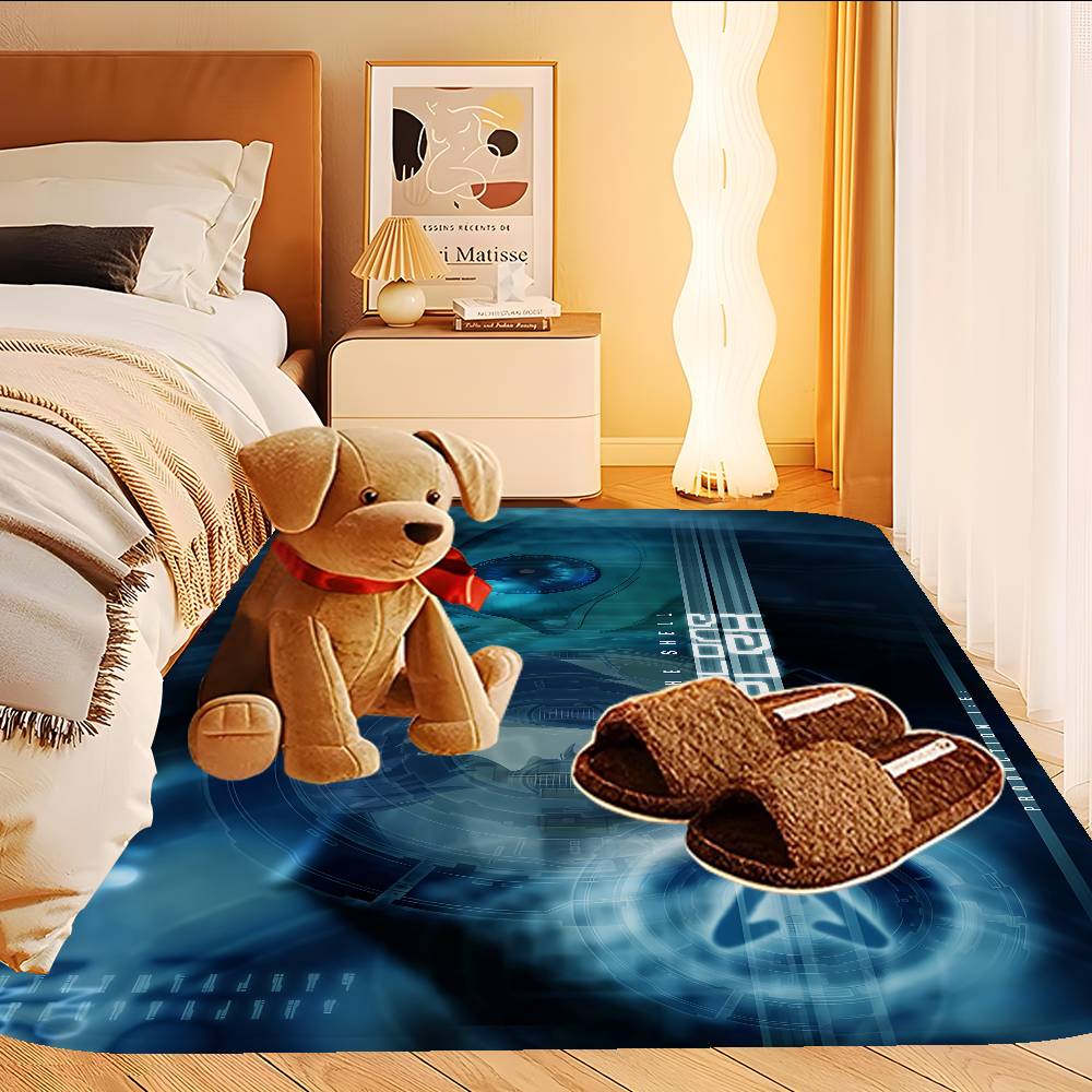 Ghost In The Shell Anime Entrance Door Mat Washable Non-Slip Living Room Sofa Chairs Area Mat Kitchen Welcome Doormat