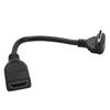 15cm HD Multimedia Interface C Male to HD Multimedia Interface A Female Cable Portable Connecting Wire