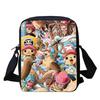 One Piece Crossbody Bag, Lightweight Adjustable Casual Shoulder Bag for Boys and Girls Age 6-10, Unisex Kids School Sling Bag