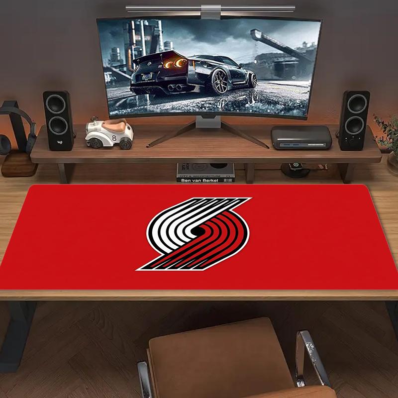 Portland Trail Blazers Mouse Pad Large Gaming Table Cushion Nonslip Laptop Tablet Big Mousepad Xxl Mat Mini Pc Playmat With Lock Edge