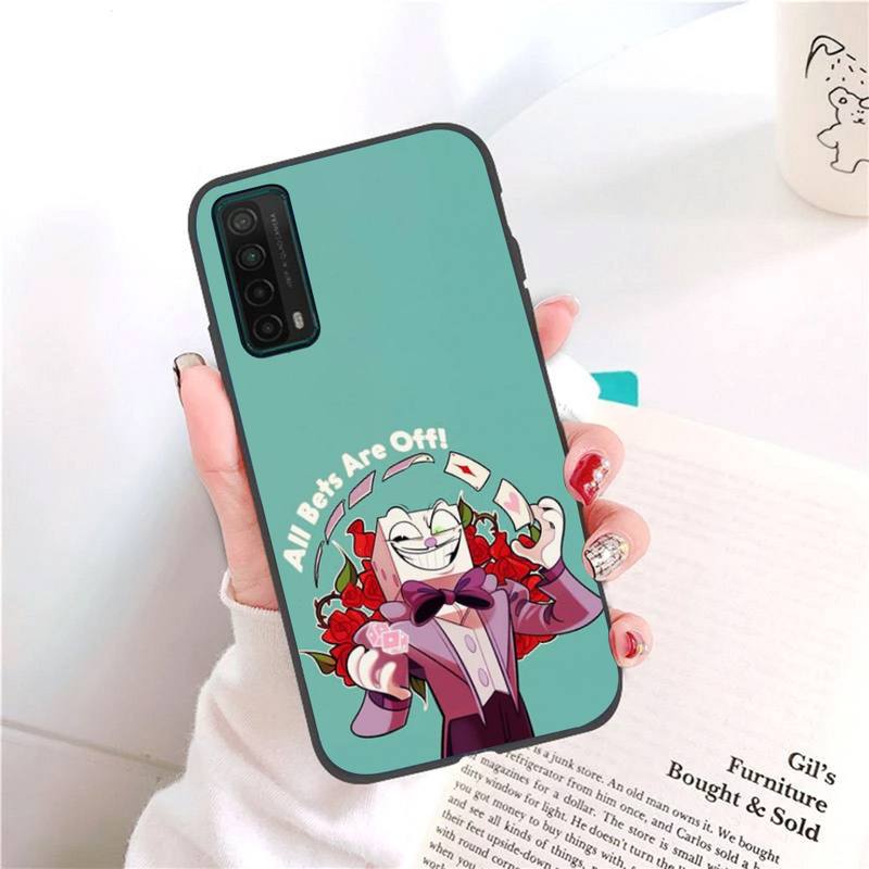 Roztomilý herní obal na telefon Cuphead pro Honor 7A Pro 7C 10i 8A 8X 8S 8 9 10 20 Lite Silikonový kryt