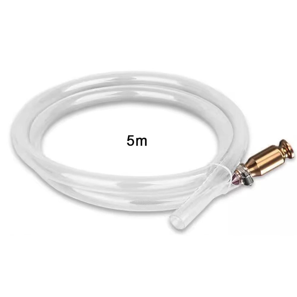 Siphon Hose Pump 1/2" Copper Valve Shaker Siphon Hose Self Priming Pump Tube Gas Siphon Hose Pump Shaker Siphon