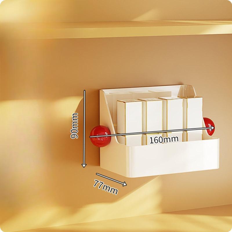 Mirror Cabinet Storage Box - Suitable for Home Use, Wall-mounted, for Bathroom, Desktop Storage, Skincare Products Storage, Storage Rack