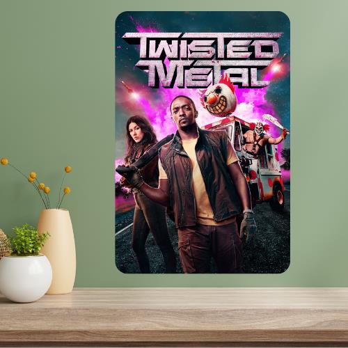

Twisted Metal TV Show Poster Sign 20x30cm（7.8x11.8inch）