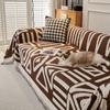Bohemia Sofa Blanket Chenille Fabric Sofa Covers Four Seasons Universal Tassel Throw Blankets Anti-cat Scratch Towel Protector