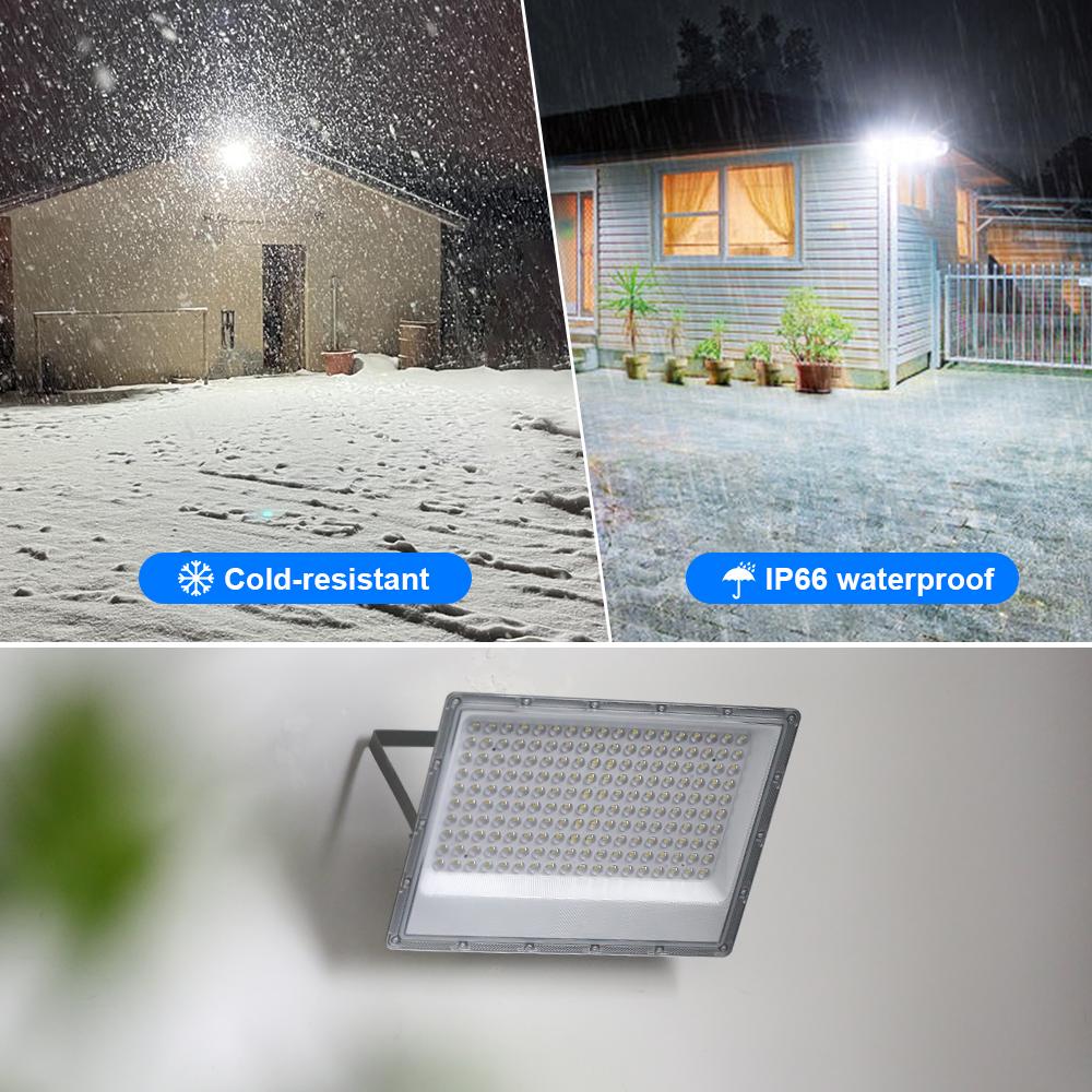 Waterproof Outdoor LED Lamps Floodlight 50W 100W 200W 300W 500W AC220V Garden Decoration Lighting Modern LED Outdoor Cool Lights