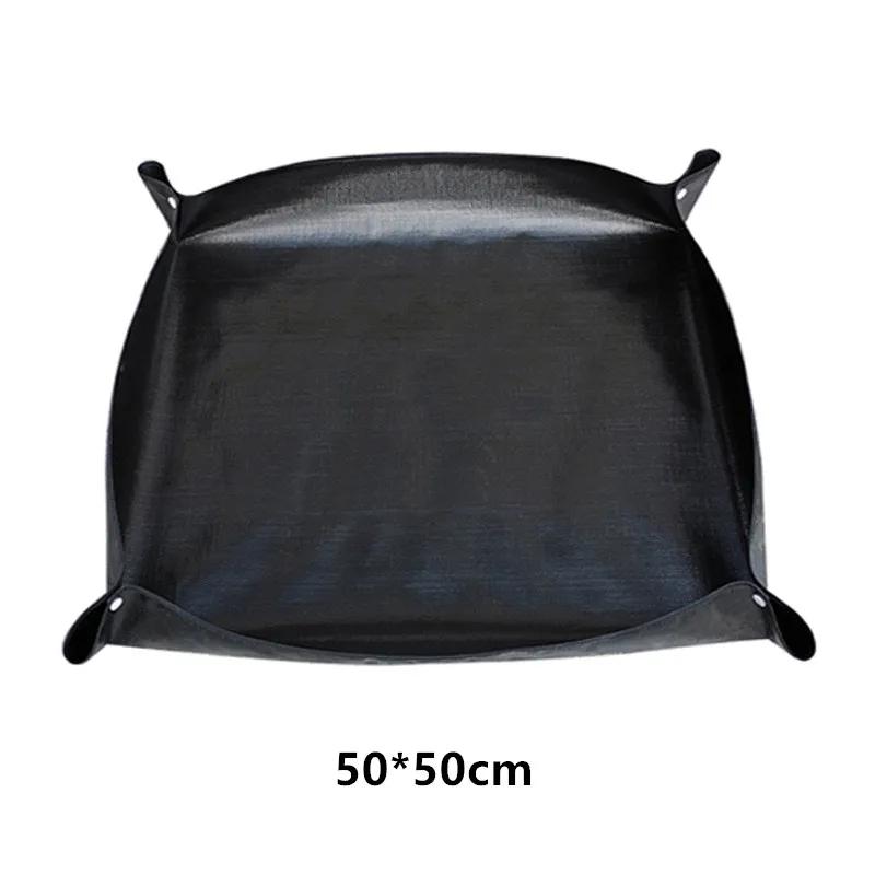 

1pc Plant Repotting Mat Foldable Flower Pots Transplanting Pad Waterproof Succulent Mats Potting Soil Control Gardening Tray