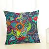 Premium Geometry Painting Pillow Case New Case 45*45 Cotton Linen Throw Pillows