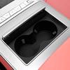 LUCKEASY for BYD Tang L/Atto 8/Sealion 8 2025 2026 Water Cup Holder Accessories Central Console Drinks Cup Holder Storage Box