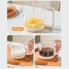 Salad Dressing Shaker Bottle Semi-automatic Stirring Cup For Kitchen Egg Beater Liquid Mixing Cup Vinaigrette Dressing Bottle