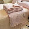 Cat Dinner Party Super Soft Knitted Cotton Summer Quilt Set