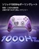 EasySMX Controller for PC, Switch 2, Steam Deck, iOS, and Android, with Charging Dock, RGB Backlight, TMR Joystick, Wireless Switch Gamepad, 1000Hz