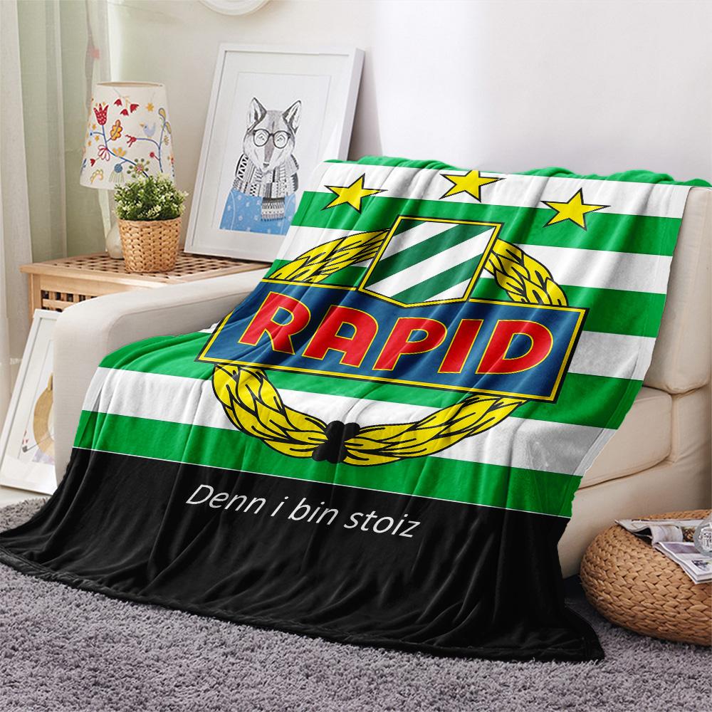 Rapid Vienna Flannel Blanket, High quality Comfortable for All Seasons, Home Decor, Warmth and Comfort