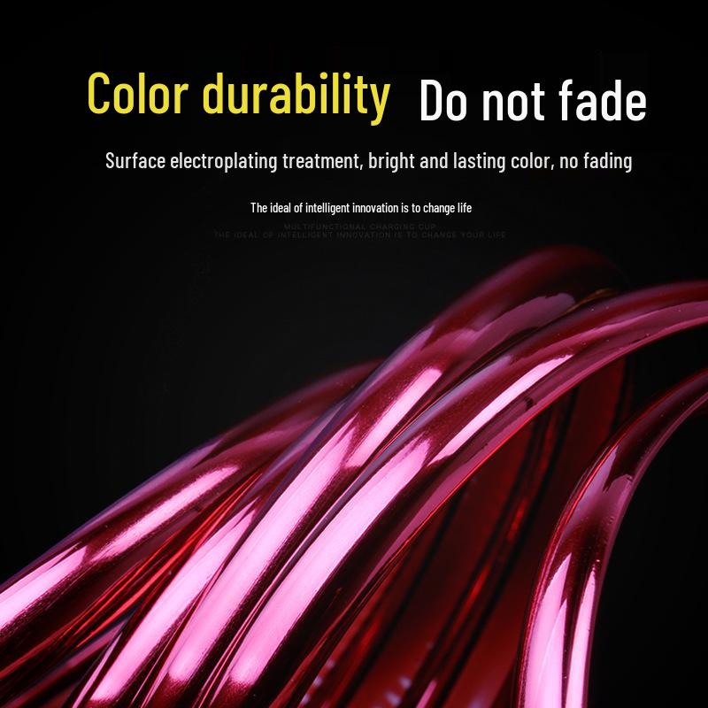 Electroplated Wheel Hub Protective & Decorative Anti-Collision Stickers