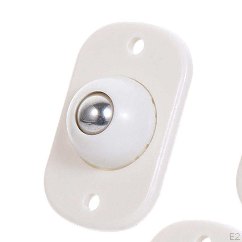 4 Pcs. Storage Box Tape Rolls Garbage Can Wheels