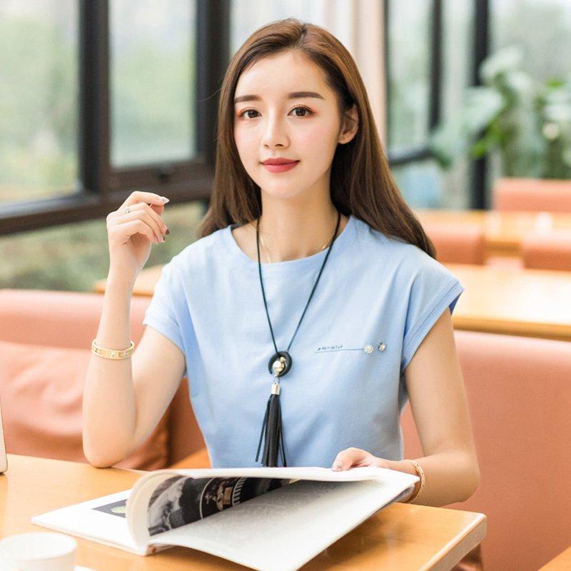 Buy INWPLLR Summer T-shirt Women Tops Tees Female Batwing Sleeve