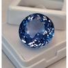 21-23 Ct Natural Blue Topaz Round Cut Stunning Certified Loose Gemstone