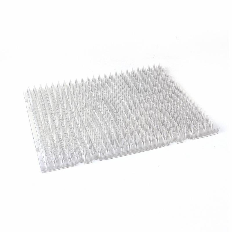 

Pet Transparent Thorn Pad Indoor Outdoor Garden Thickened Anti-climbing Pad Protective Mat 8 pcs/bag прозорий