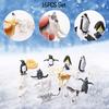 Animals Polar 16pcs Figurines Simulation Educational Toys Kids Decoration Gift
