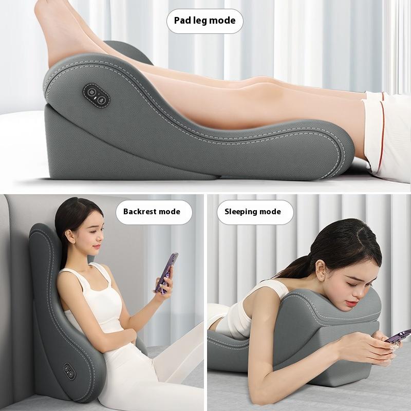 High-quality Adjustable Massage Heating Sofa Pillow Headboard Cushion Hot Compress Waist Protection Pillow for Pregnant Women