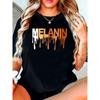 Women'S Melanin Graphic T-Shirt - Bold Melanin Lettering,Soft Everyday Shirt for Women, All-Season Casual Tee for Everyday & Formal Outfits