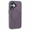 For iPhone 16 Case Compatible with MagSafe TPU+PC Rubberized Finish Phone Cover