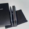 Used YSL Saint Laurent Bifold Wallet Monogram Black Wallet Complete Accessories