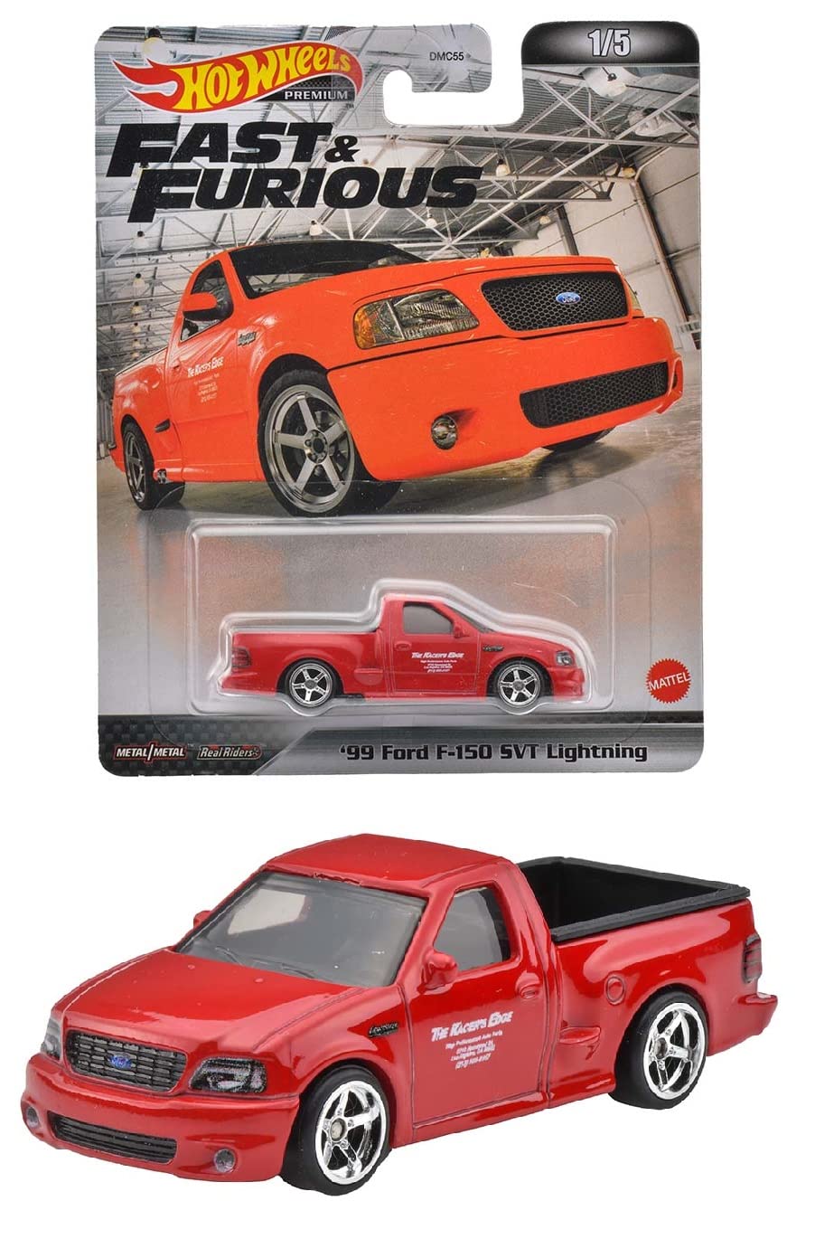 

Hot Wheels Retro Entertainment Fast Furious Ford SVT Lightning 1990-х годов и HCP15 Red & 1999 F-150 [3 вверх] красный