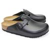 BIRKENSTOCK Boston Natural Leather Clog Black Narrow EUR41(26.5cm) 0060193