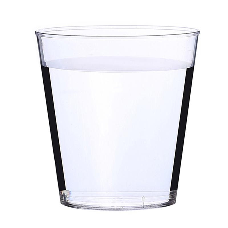 30/36/50Pcs Mini Clear Plastic Shot Glasses Jelly Cup Plastique Tumblers