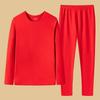 VEZFAA Conjunto de Ropa Interior Térmica para Hombre Autocalentable de Doble Cara Hecho de Terciopelo Alemán - Grueso Polar Traje Otoño-Invierno (1/2 Piezas.)