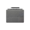 Teclado Microsoft Surface Pro Signature Keyboard Platino QWERTY Español Touchpad Alcántara
