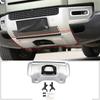 For Land Rover Defender 90 110 2020-2026 Stainless Steel Car Front Bumper Skid Protector Guard Plate Cover Car Accessories