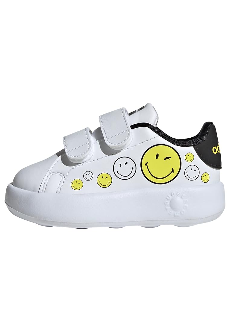 

Adidas Sneakers Kids ADVANCORT SMILEY Comfort Boys Girls Unisex Kids NKS74 Footwear Black cm 12-16cm White/Bright Yellow/Core (IH6257) 13.0