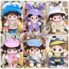 Jumpsuit Stuffed Dolls Dress Set Animal Style Mini Plush Doll's Clothes  Children