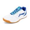 Li Ning The Flash 2.0 Cushioning Slip Resistant Low top Badminton Shoes Unisex White Blue AYTT023-2