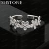 Anelli Placcati in Argento Sterling 925 Per Donna Coppia Minimalista Fatto a Mano Semplice Anello Grande Gioielli da Festa Regalo