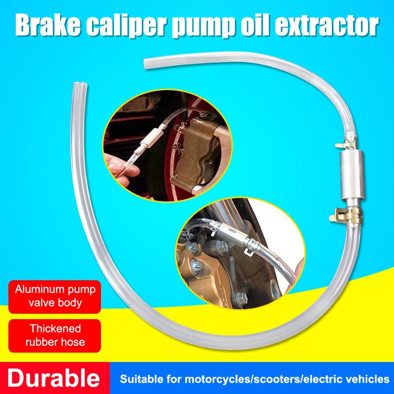 Motorcycle Oil Filler Tube Motorcycle Tool Hydraulic Brake Bleeding Tool Check Valve Tubing Accesorios Para Moto Car Accessories