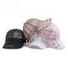 Ladies Sequin Breathable Full Mesh Baseball Cap Outdoor Sports Hat Trucker Hat