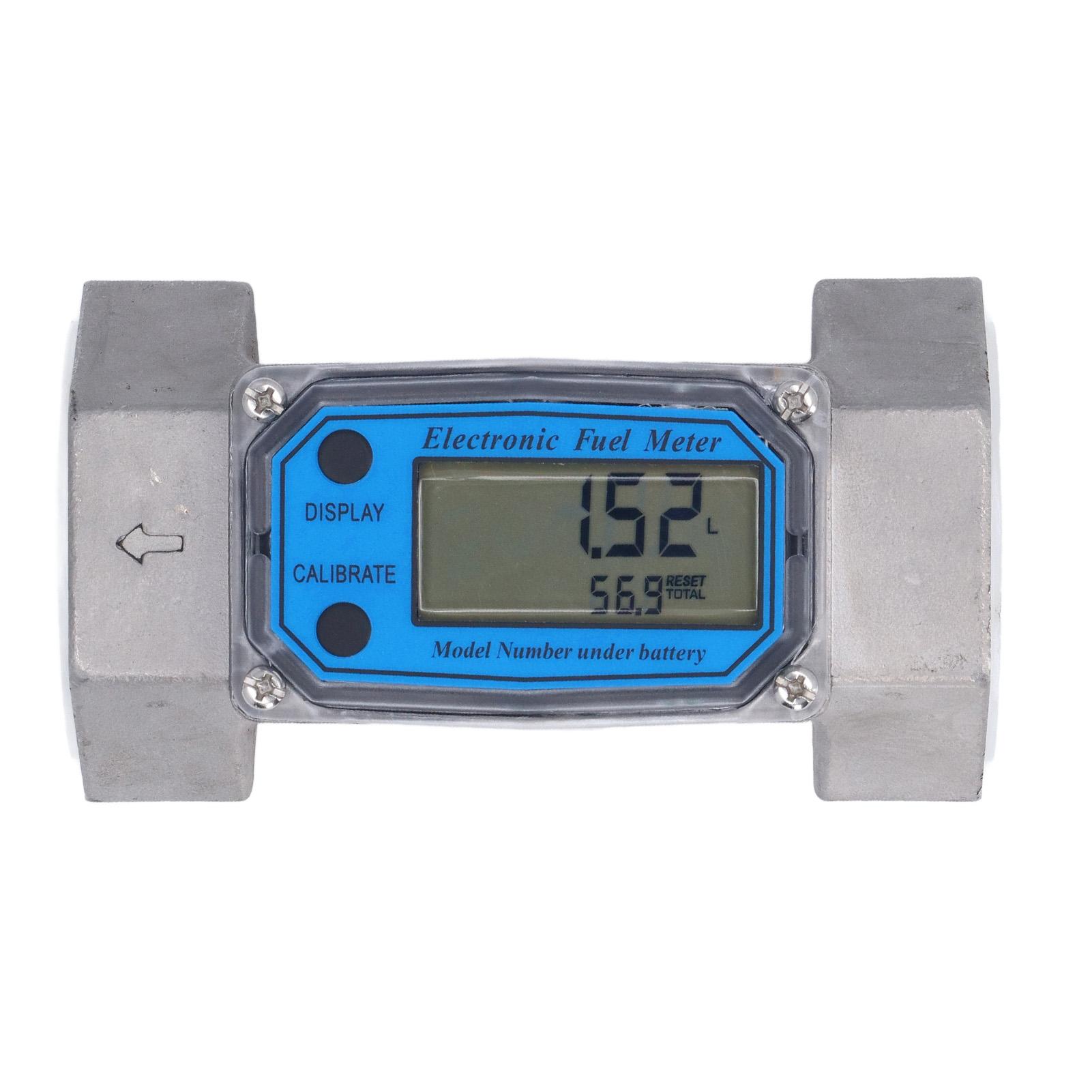 

Турбінний витратомір цифровий електронний витратомір води палива нержавіюча сталь 2 дюйми 35250 л хв