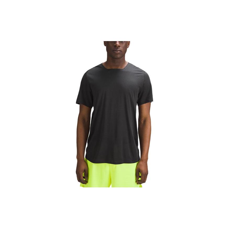 Lululemon Fast And Free T Shirt Men's Graphite Gray LM3EJRS
