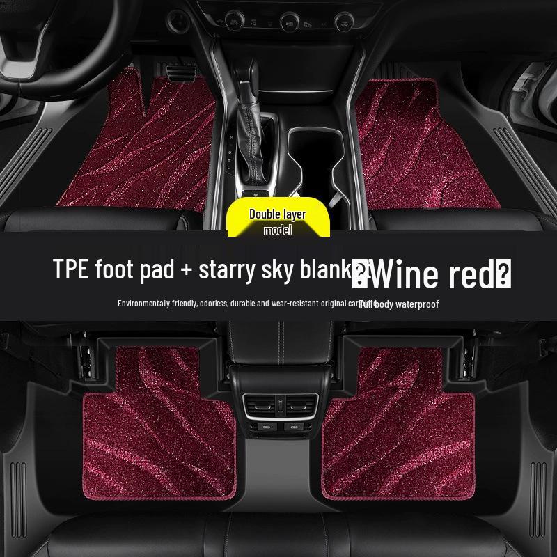 Toyota Corolla Rui Fang TPE Silk Coil Full Coverage Car Mats for Driver's Seat