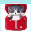 Love Mofusand Square Gift Box For Cats Soft Animal Plush For Kids Ornament Room