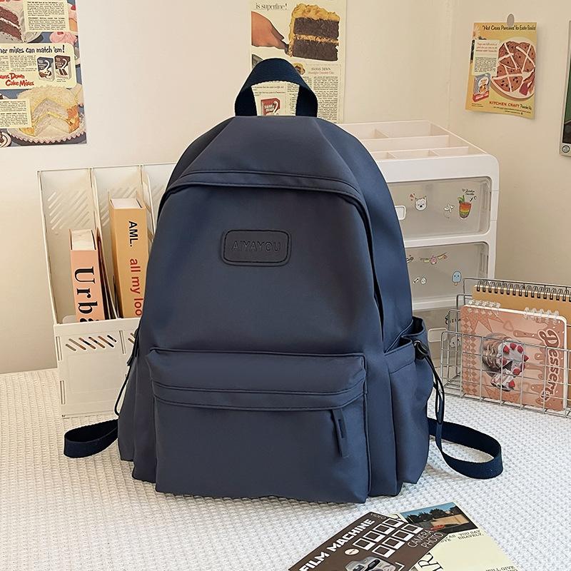 New Backpack for Women Japanese Casual Junior High School Students High School Students School Bag College Students Large Capacity Backpack